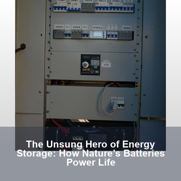 The Unsung Hero of Energy Storage: How Nature’s Batteries Power Life